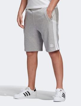 Bermuda Adidas 3 STRIPE SHORT - Gris vigoré