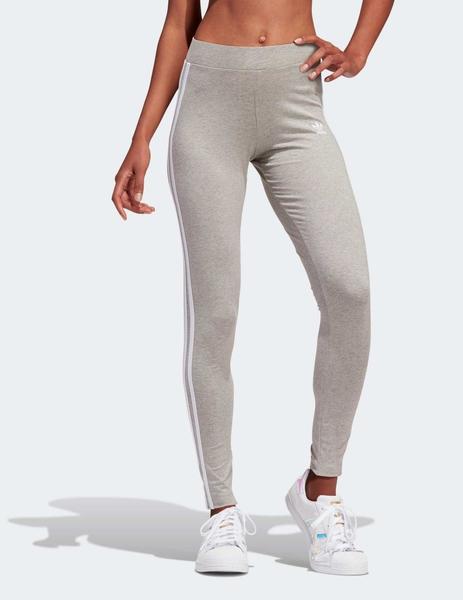 tinción Bastante Palacio Leggings ADIDAS 3 STRIPES TIGHT - Grey Heather