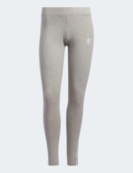 Leggings ADIDAS 3 STRIPES TIGHT - Grey Heather