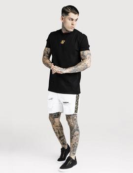 Bermuda SIKSILK CARTEL SHORTS. - WHITE