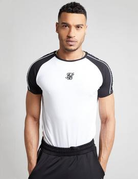 Camiseta STRAIGHT HEM PANELLED GYM - White