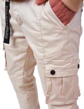 Pantalón Project X Paris 1990019 CARGO - Ivoire