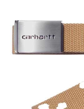 Cinturón CARHARTT CLIP CHROME - Dusty H Brown