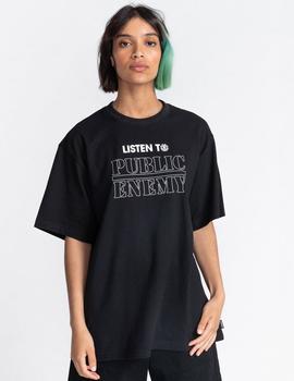 Camiseta ELEMENT PEXE LISTEN TO - Flint Black