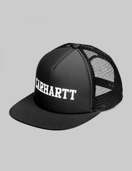 Gorra Carhartt COLLEGE TRUCKER - Black white