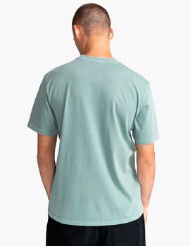 Camiseta ELEMENT BASIC POCKET LABEL  - Chinois Green