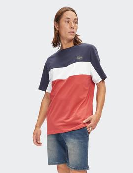 Camiseta HYDROPONIC DIAL - Navy / Cream / Terracota