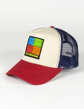 Gorra HYDROPONIC SP COLORS  - Ecru / Red / Navy