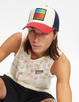 Gorra HYDROPONIC SP COLORS  - Ecru / Red / Navy