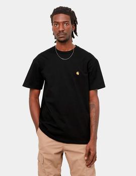 Camiseta CARHARTT WIP CHASE - Black/Gold