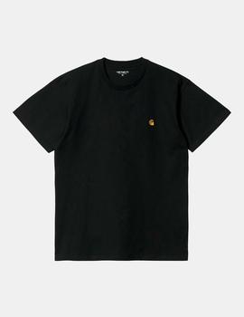 Camiseta CARHARTT WIP CHASE - Black/Gold
