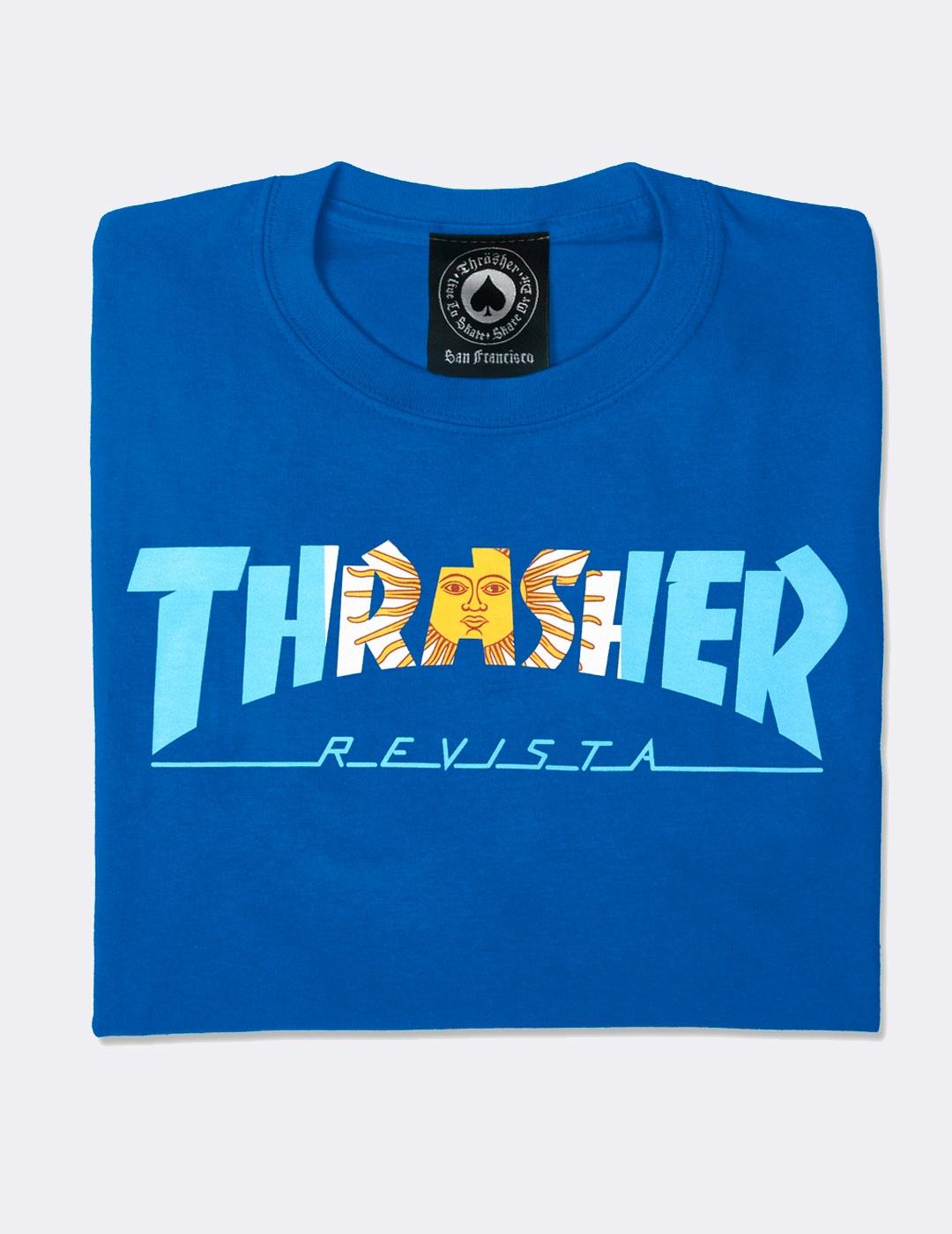 Camiseta THRASHER ARGENTINA - Azul Royal