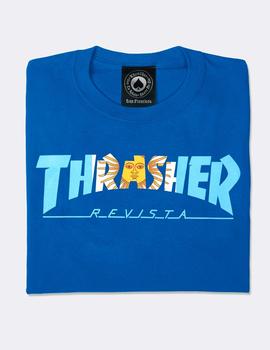 Camiseta THRASHER ARGENTINA - Azul Royal