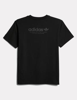 Camiseta ADIDAS SKATE 4.0 LOGOS - Black/Black