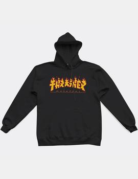 Sudadera Capucha THRASHER GODZILLA FLAME - Negro