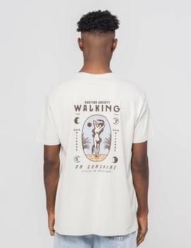 Camiseta KAOTIKO WASHED SUNSHINE SNAKE - Stone