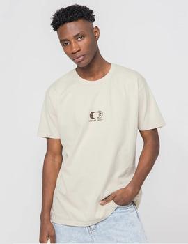 Camiseta KAOTIKO WASHED SUNSHINE SNAKE - Stone