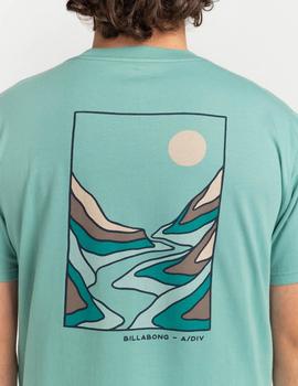 Camiseta BILLABONG GATEWAY - Bayleaf