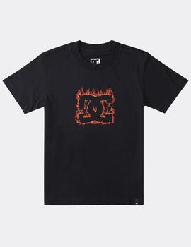 Camiseta DCSHOES FUEGO - Black (JUNIOR)