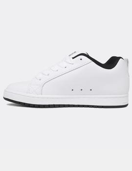 Zapatillas DC SHOES COURT GRAFFIK - White/Black/Black