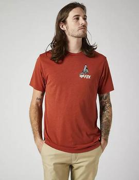 Camiseta FOX IN SEQUENCE TECH - Red Clay