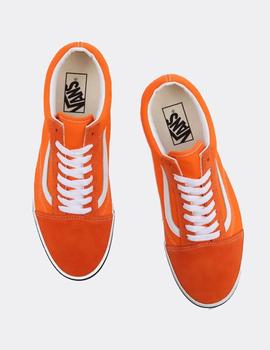 Zapatillas W´ VANS  OLD SKOOL - Orange Tiger/White