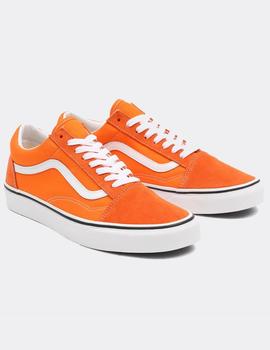 Zapatillas W´ VANS  OLD SKOOL - Orange Tiger/White