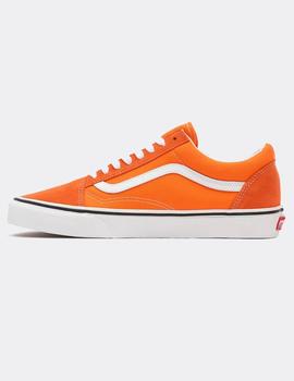 Zapatillas W´ VANS  OLD SKOOL - Orange Tiger/White