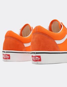 Zapatillas W´ VANS  OLD SKOOL - Orange Tiger/White