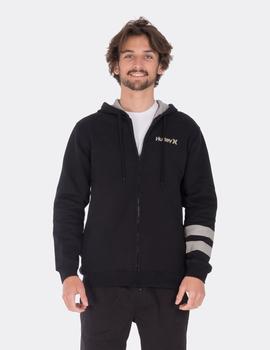 Sudadera Abierta HURLEY OCEANCARE O&O - Black