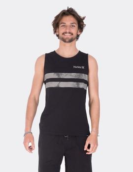 Camiseta Tirantes HURLEY OCEANCARE BLOCK PARTY - Black