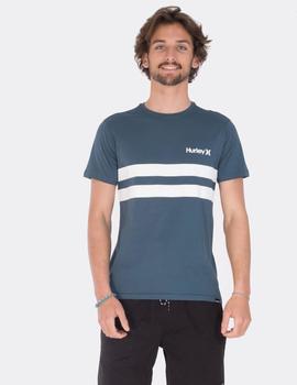 Camiseta HURLEY OCEANCARE BLOCK PARTY - Faded Spruce
