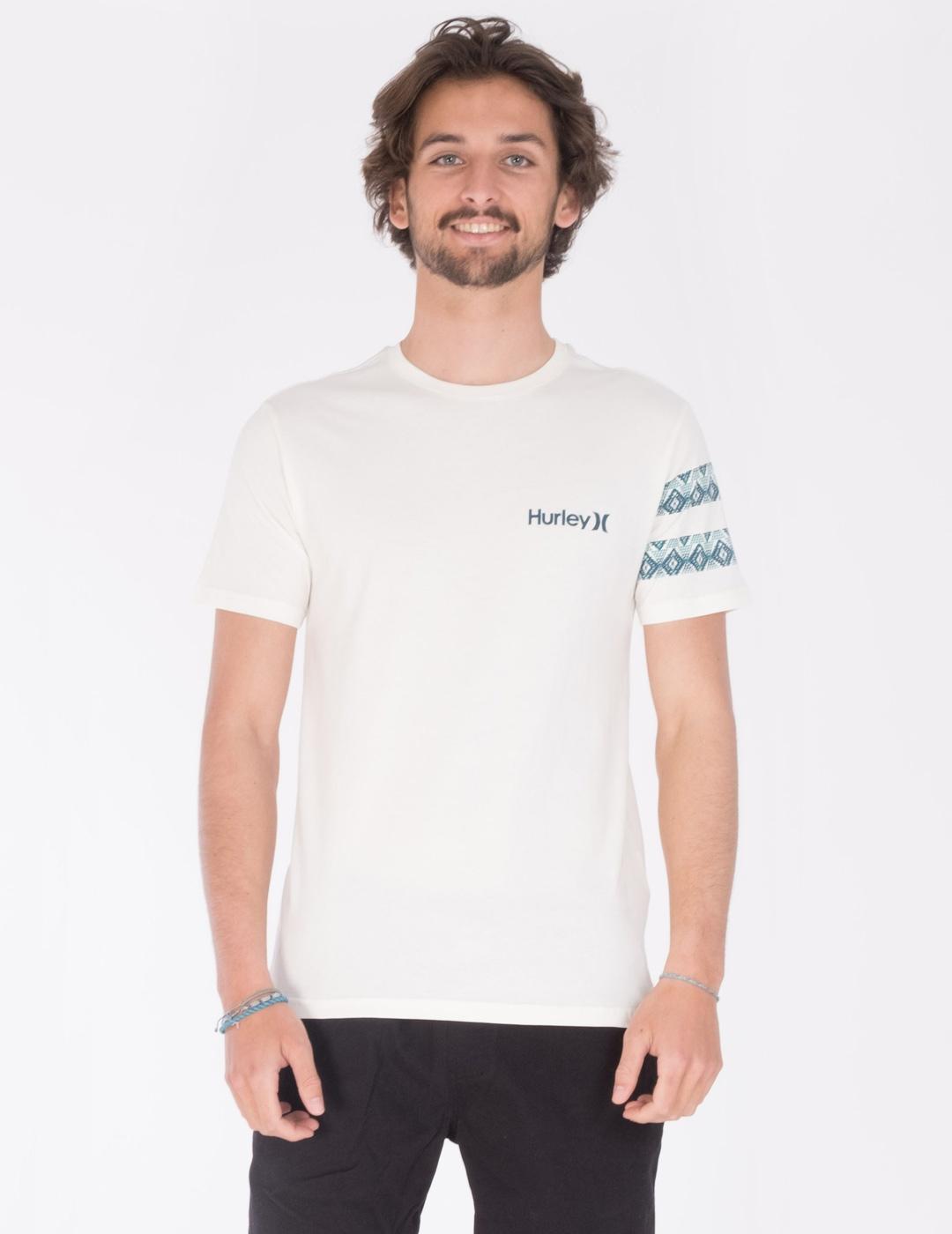 Camiseta HURLEY OCEANCARE TOTEM - Marshmallow