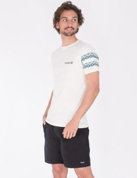 Camiseta HURLEY OCEANCARE TOTEM - Marshmallow