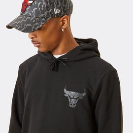 Sudadera Capucha NEW ERA NBA INFILL BULLS - Black