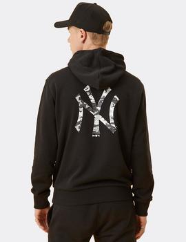 Sudadera Capucha NEW ERA INFILL NY YANKEES - Black