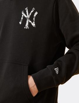 Sudadera Capucha NEW ERA INFILL NY YANKEES - Black