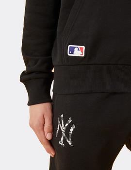 Sudadera Capucha NEW ERA INFILL NY YANKEES - Black