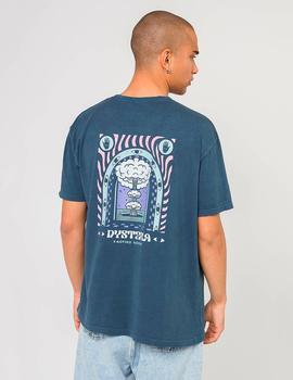 Camiseta KAOTIKO WASHED BOMB DYSTOPIA - Navy