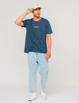 Camiseta KAOTIKO WASHED BOMB DYSTOPIA - Navy