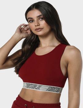 Top SIKSILK RUNNER BRALETTE - RED