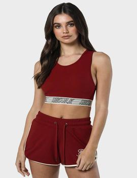 Top SIKSILK RUNNER BRALETTE - RED