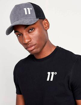 Gorra 11 DEGREES PIGMENT DYE TRUCKER -  Washed Charcoal