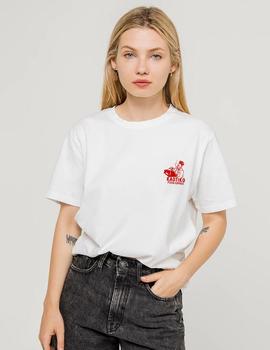Camiseta WASHED BELLA CIAO - Blanco