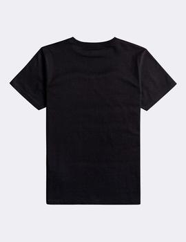Camiseta BILLABONG JR INVERSED - Negro