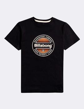 Camiseta JR BILLABONG OCEAN - Negro