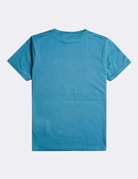 Camiseta JR BILLABONG OCTO HERO - Smoke Blue