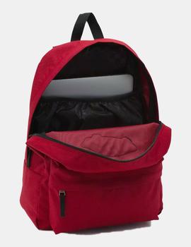 Mochila roja vans shop