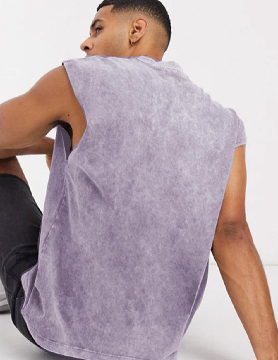 Camiseta KAOTIKO WASHED LLAVE - Lila