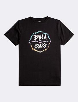 Camiseta JR BILLABONG OCTO HERO - Negro